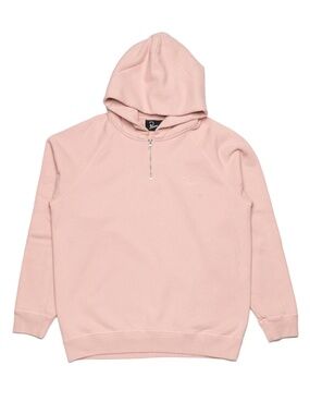 By Parra Distorted Logo Hooded Sweatshirt - Dusty Pink